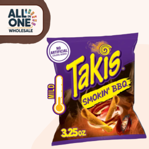 Takis Smokin’ BBQ Tortilla Chips (20x92g)