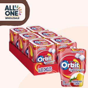 Orbit Refreshers Gum Strawberry Lemon (6pcs)