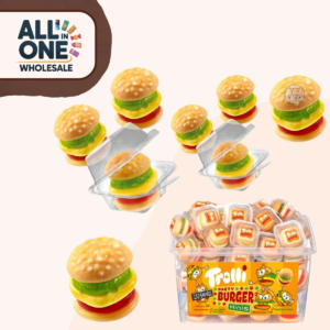 Trolli Party Burger Minis (Tub, 36pcs)