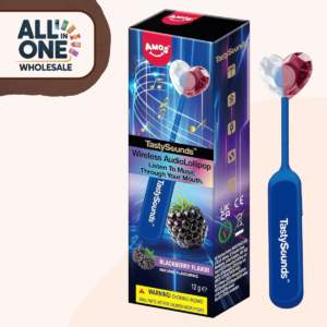AMOS TastySounds Wireless AudioLollipop Blackberry (12x12g)