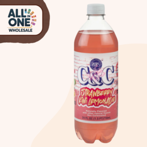 C and C Strawberry Kiwi Lemonade (24x710ml)