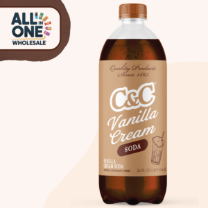 C and C Soda Vanilla Cream (24x710ml)