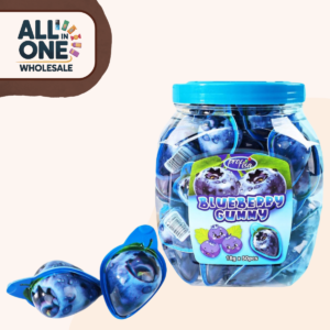 Jellylicious Burst of Joy – Blueberry Gummy (18g × 50pcs)