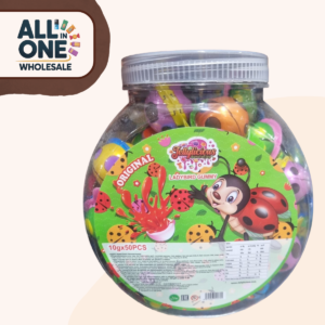 Jellylicious Burst of Joy – Original Ladybird Gummy (10g × 50pcs)