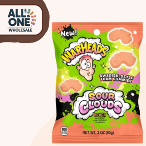 Warheads Sour Clouds Peach (12x85g)