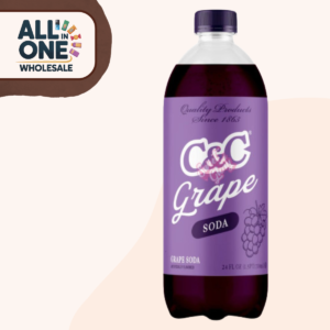 C and C Soda Grape Bottle (24x710ml)