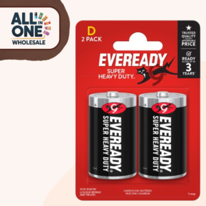 Eveready Super Heavy Duty D Batteries (12 pcs)