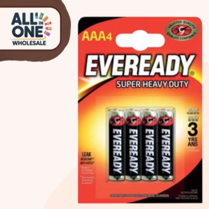 Eveready Super Heavy Duty AAA Batteries (12 pcs)