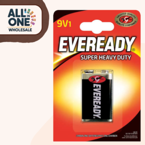 Eveready Super Heavy Duty 9V Batteries (12 pcs)