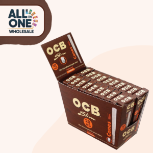 OCB Slim Cones Virgin Unbleached (3x20)
