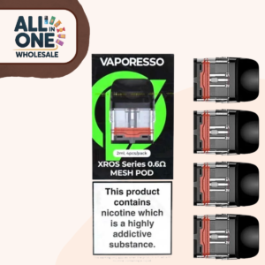 Vaporesso XROS Series 0.62Ω Mesh Pods (4 PCS)